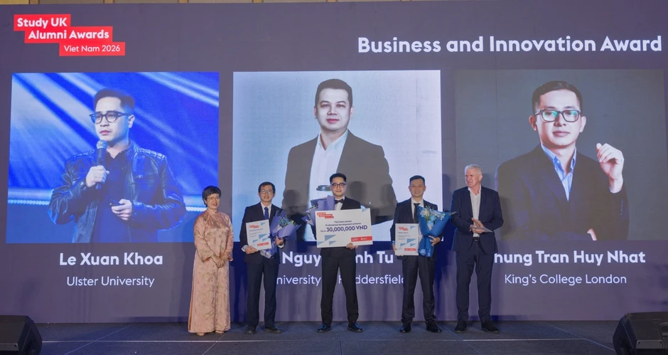 Vinh danh các cựu du học sinh Anh xuất sắc 2026: Khi tri thức trở thành hành động vì cộng đồng Vinh danh các cựu du học sinh Anh xuất sắc 2026: Khi tri thức trở thành hành động vì cộng đồng
