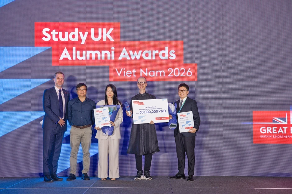 Vinh danh các cựu du học sinh Anh xuất sắc 2026: Khi tri thức trở thành hành động vì cộng đồng Vinh danh các cựu du học sinh Anh xuất sắc 2026: Khi tri thức trở thành hành động vì cộng đồng