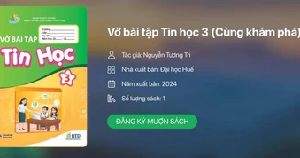 Vở bài tập tin học lớp 3 có đường link dẫn ra web “đen”?