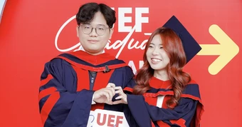 Vợ chồng cùng tốt nghiệp thạc sĩ loại xuất sắc