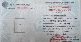 Vụ lãnh đạo xã chưa tốt nghiệp cấp 2 đã học lớp 10: Đề nghị cung cấp hồ sơ