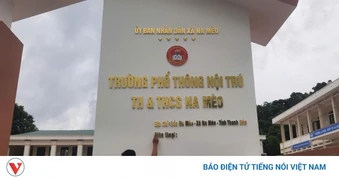 Vượt nắng thắng mưa, trường nội trú vùng biên Thanh Hóa tăng tốc về đích