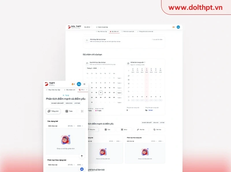 Website DOL THPT giúp sĩ tử chinh phục kỳ thi tốt nghiệp và đánh giá năng lực Website DOL THPT giúp sĩ tử chinh phục kỳ thi tốt nghiệp và đánh giá năng lực