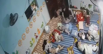 Xác minh cô giáo mầm non thả mạnh, đánh trẻ ở Hưng Yên