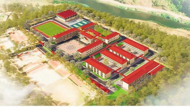 Xây trường nơi biên cương Tổ quốc