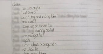 Xôn xao 2 trang truyện của học sinh lớp 4, đọc tới đâu "nổi da gà" tới đó: Cha mẹ vẫn tưởng con mình ngây thơ lắm