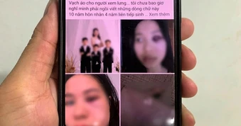 Xôn xao vụ thầy giáo THPT bị tố ngoại tình, có con riêng và bạo hành vợ