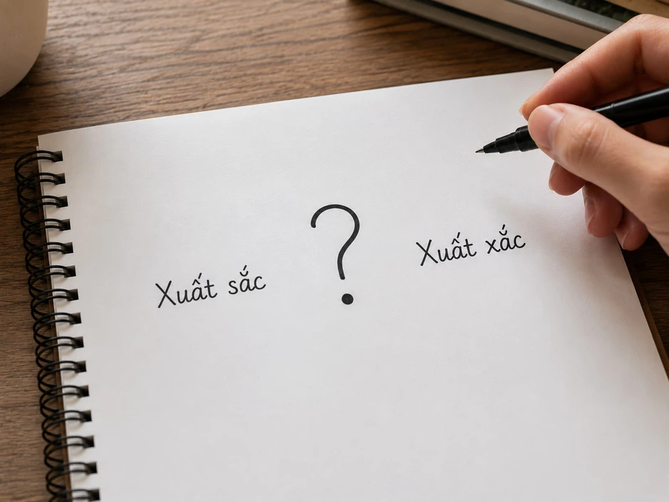 Xuất sắc hay xuất xắc: Đâu là từ đúng chính tả trong tiếng Việt?