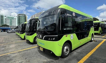9 tuyến buýt ở TP HCM chuyển sang xe điện từ 1/3