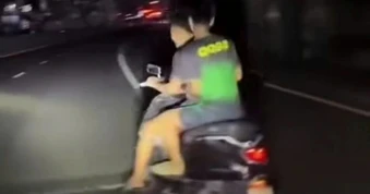 Cảnh sát xử lý hai thanh niên lạng lách, đánh võng ở Hải Phòng