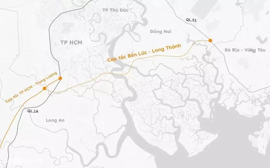 Cao tốc Bến Lức - Long Thành dự kiến thông xe toàn tuyến trong tháng 9 Cao tốc Bến Lức - Long Thành dự kiến thông xe toàn tuyến trong tháng 9