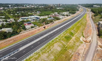 Cao tốc Biên Hòa - Vũng Tàu dự kiến thông xe tối 29/4