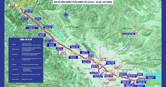 Chi 289.339 tỷ đồng làm đường sắt Lào Cai - Hà Nội - Hải Phòng
