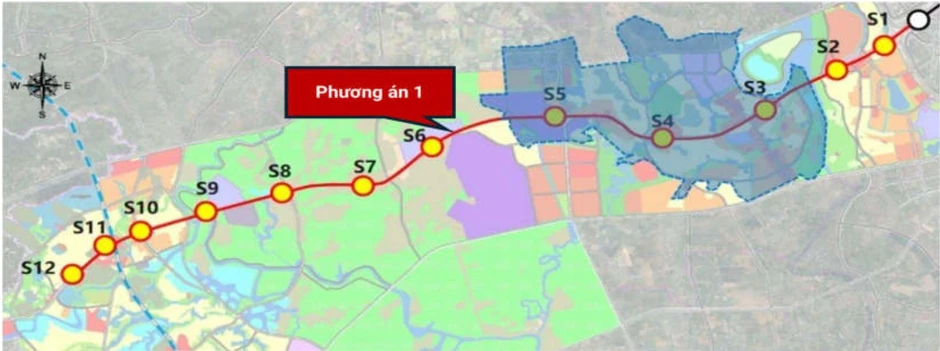 Chi tiết 3 phương án hướng tuyến metro Cát Linh - Hà Đông đi Xuân Mai Chi tiết 3 phương án hướng tuyến metro Cát Linh - Hà Đông đi Xuân Mai