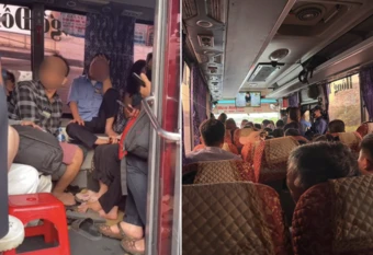 Chở 51 người trên xe 29 chỗ về Hà Nội, chủ xe và tài xế bị phạt 33 triệu đồng