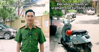 Clip Thiếu tá công an "hữu duyên" báo giá vi phạm trật tự đô thị gây bão
