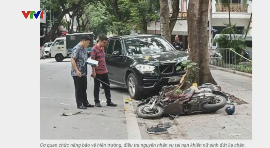 Công an thông tin vụ tai nạn xe BMW do ông Nguyễn Sỹ Cương cầm lái Công an thông tin vụ tai nạn xe BMW do ông Nguyễn Sỹ Cương cầm lái