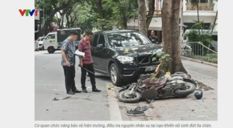 Công an thông tin vụ tai nạn xe BMW do ông Nguyễn Sỹ Cương cầm lái