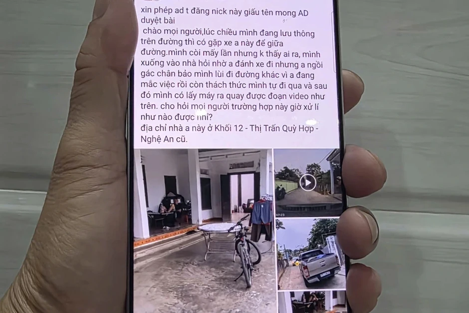 Công an xác minh clip tài xế đỗ xe chắn đường, thách thức người khác Công an xác minh clip tài xế đỗ xe chắn đường, thách thức người khác