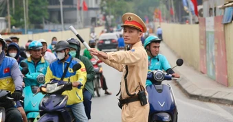 CSGT Hà Nội xử lý loạt điểm nghẽn giao thông tại các dự án trọng điểm