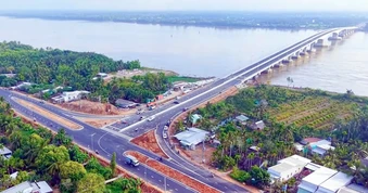 Điều chỉnh dự án cầu Đại Ngãi, bổ sung hơn 12 km đường qua TP Cần Thơ