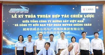Doanh nghiệp đường sắt Việt Nam và Trung Quốc thỏa thuận hợp tác chiến lược