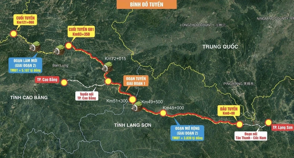 Dự án cao tốc Đồng Đăng - Trà Lĩnh có hàng loạt vi phạm Dự án cao tốc Đồng Đăng - Trà Lĩnh có hàng loạt vi phạm