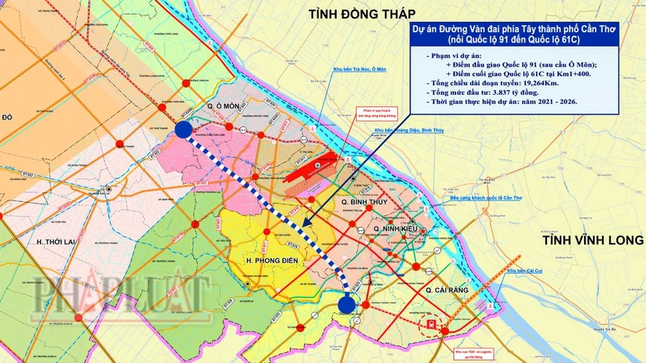 Dự án đường ngàn tỉ ở Cần Thơ lỡ hẹn về đích năm 2026 Dự án đường ngàn tỉ ở Cần Thơ lỡ hẹn về đích năm 2026