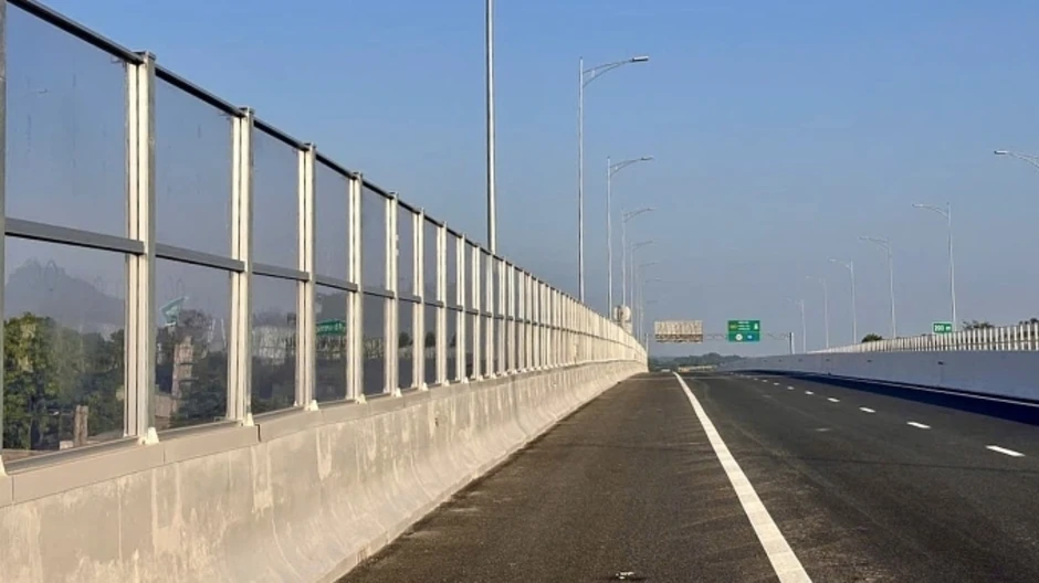 Dựng gần 6 km tường chống ồn dọc cao tốc Biên Hòa - Vũng Tàu Dựng gần 6 km tường chống ồn dọc cao tốc Biên Hòa - Vũng Tàu