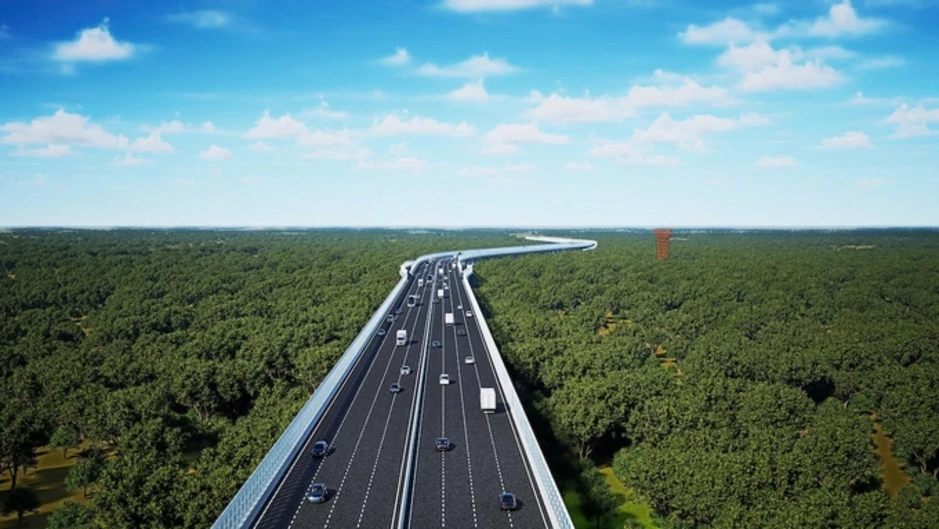 Đường xuyên rừng Mã Đà sẽ có 13 km tường chống ồn Đường xuyên rừng Mã Đà sẽ có 13 km tường chống ồn