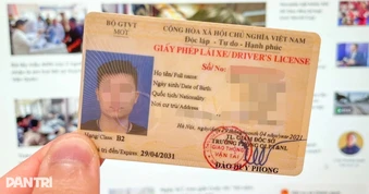 Giấy phép lái xe bị quá hạn dưới một tháng sẽ không phải thi lại lý thuyết