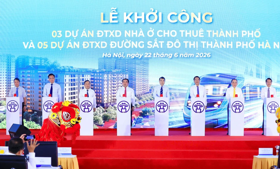 Hà Nội khởi công đồng loạt 5 tuyến metro và 3 dự án nhà ở cho thuê Hà Nội khởi công đồng loạt 5 tuyến metro và 3 dự án nhà ở cho thuê