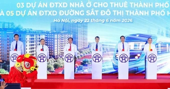 Hà Nội khởi công đồng loạt 5 tuyến metro và 3 dự án nhà ở cho thuê