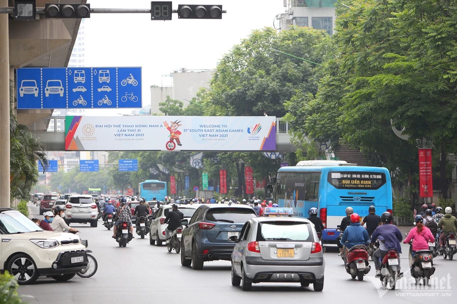 Hà Nội rào chắn hơn 1km đường Nguyễn Trãi để thi công cống chống ngập Hà Nội rào chắn hơn 1km đường Nguyễn Trãi để thi công cống chống ngập