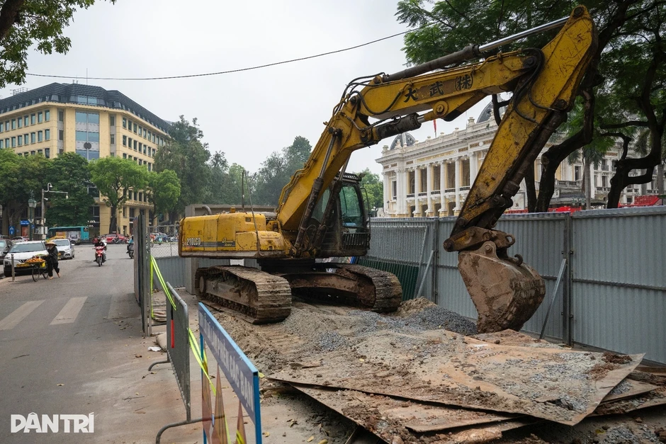 Hà Nội rào chắn loạt tuyến phố trung tâm để thi công chống ngập Hà Nội rào chắn loạt tuyến phố trung tâm để thi công chống ngập