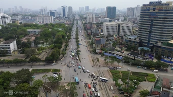 Hiện trạng quốc lộ 1 qua Hà Nội trước khi mở rộng lên 10 làn xe