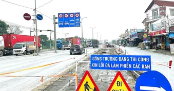 Kiểm tra công tác bảo đảm an toàn tại các công trình sửa chữa quốc lộ 51