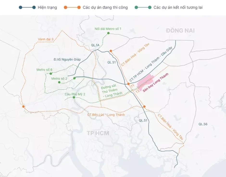 Kiến nghị mở rộng cao tốc Dầu Giây - Long Thành, Bến Lức - Long Thành Kiến nghị mở rộng cao tốc Dầu Giây - Long Thành, Bến Lức - Long Thành
