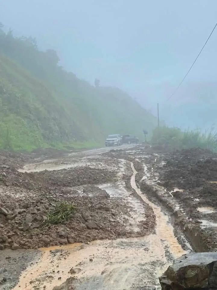 Lai Châu: Sạt lở, đứt đường do mưa lớn Lai Châu: Sạt lở, đứt đường do mưa lớn