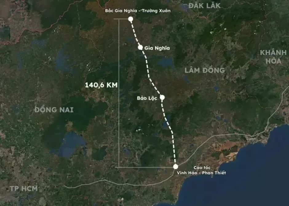 Lâm Đồng muốn xây cao tốc Phan Thiết - Bảo Lộc 26.000 tỷ đồng Lâm Đồng muốn xây cao tốc Phan Thiết - Bảo Lộc 26.000 tỷ đồng