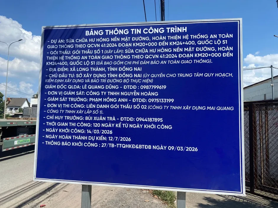 Liên tục ùn tắc trên quốc lộ 51 do tiến độ sửa chữa ì ạch Liên tục ùn tắc trên quốc lộ 51 do tiến độ sửa chữa ì ạch