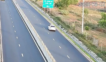 Lùi xe trên đường cao tốc Vĩnh Hảo - Phan Thiết, nữ tài xế bị phạt 35 triệu đồng
