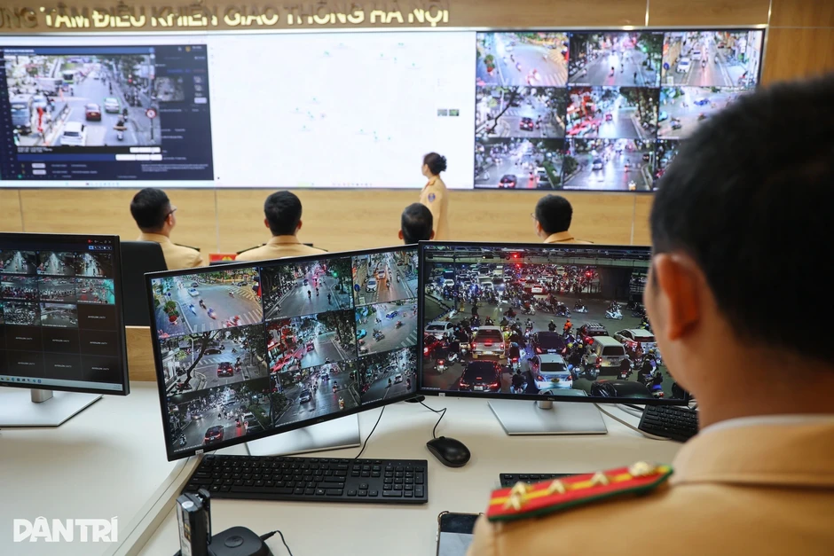 Một tuần, camera AI ở Hà Nội phát hiện 4.000 trường hợp vi phạm giao thông