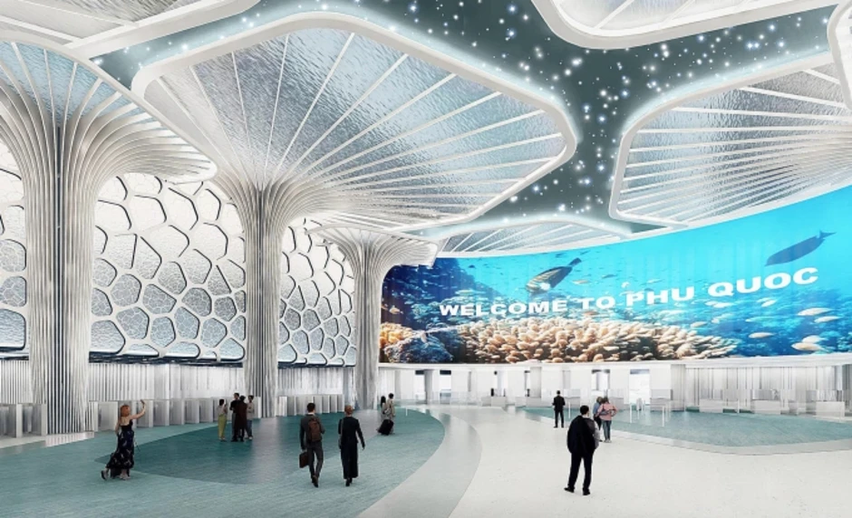 Nhà ga VIP sân bay Phú Quốc hoàn thành phần thô Nhà ga VIP sân bay Phú Quốc hoàn thành phần thô