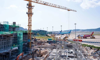 Nhà ga VIP sân bay Phú Quốc hoàn thành phần thô