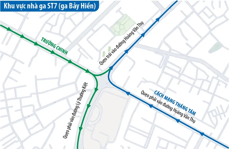 Phân luồng giao thông phục vụ thi công metro số 2: Sẽ điều chỉnh theo tình hình thực tế Phân luồng giao thông phục vụ thi công metro số 2: Sẽ điều chỉnh theo tình hình thực tế