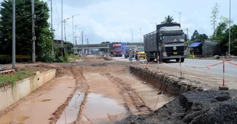 Sau phản ánh của Báo Sài Gòn Giải Phóng, Đà Nẵng đốc thúc tiến độ dự án trên quốc lộ 14B