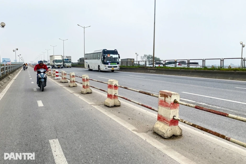 Số vụ tai nạn trên cầu Thanh Trì giảm đáng kể từ khi tổ chức lại giao thông Số vụ tai nạn trên cầu Thanh Trì giảm đáng kể từ khi tổ chức lại giao thông