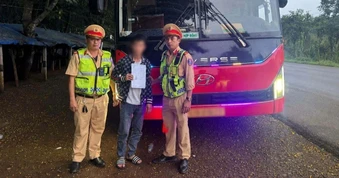 Tài xế dương tính ma túy, phóng xe khách "bạt mạng" 134km/h