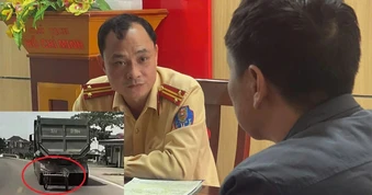 Tài xế xe đầu kéo bị xử phạt vì hành vi từ nửa năm trước